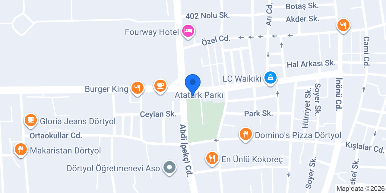Av. Ayşe Nur İnan Hukuk&Danışmanlık konumu