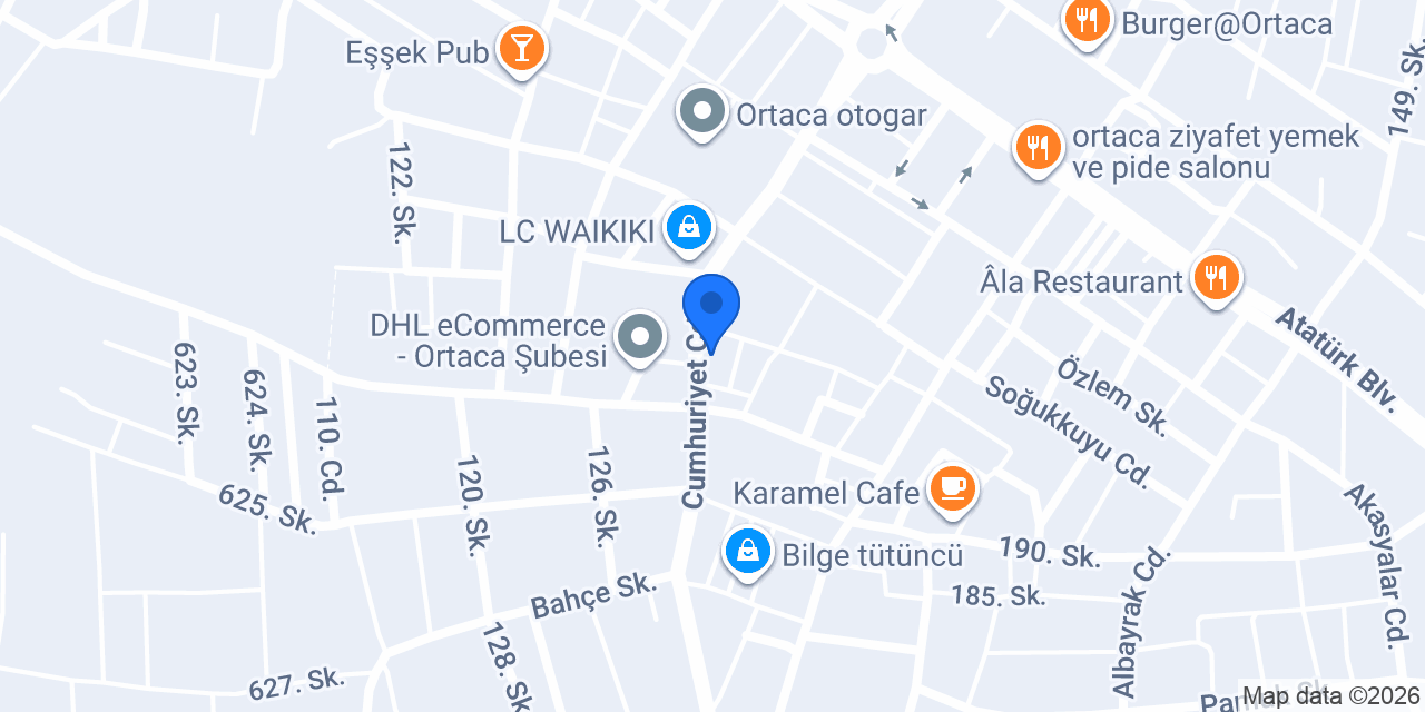 Saltık Eczanesi konumu