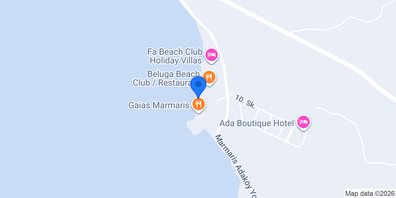 FİX BEACH & RESTAURANT AKTAŞ konumu