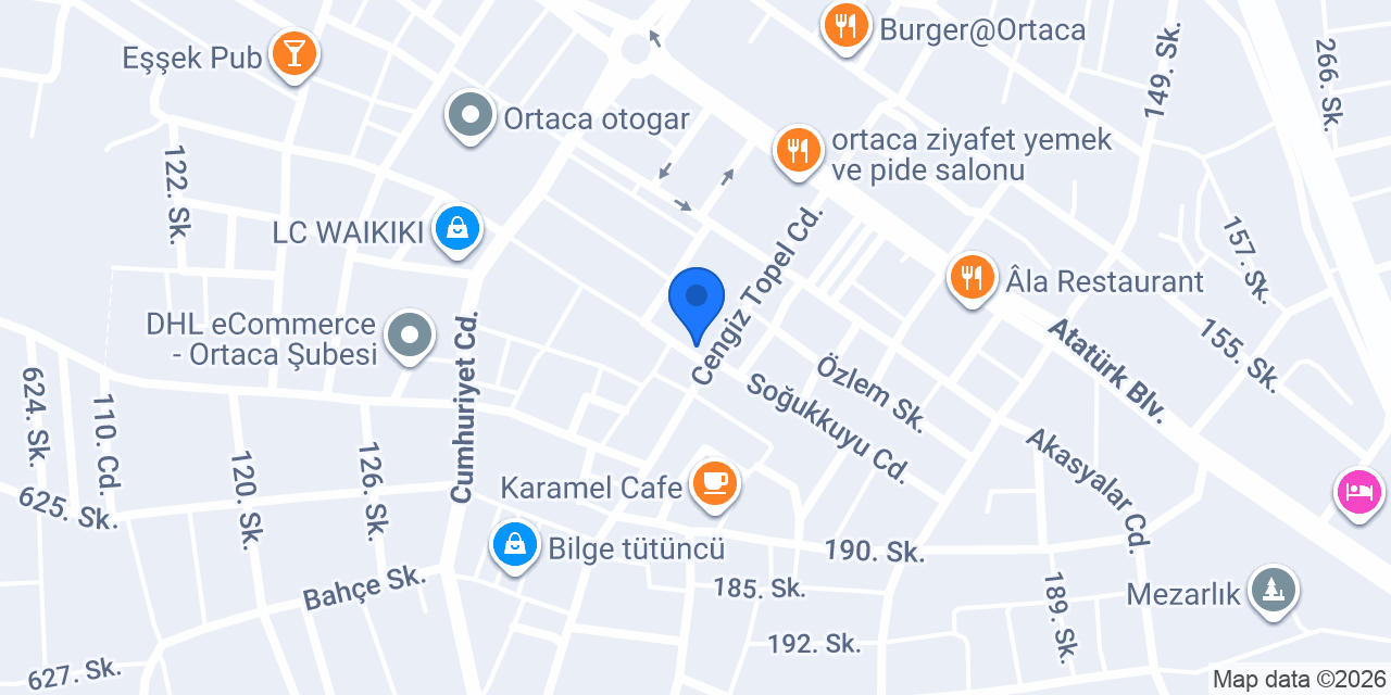 İzmir Sandviç konumu