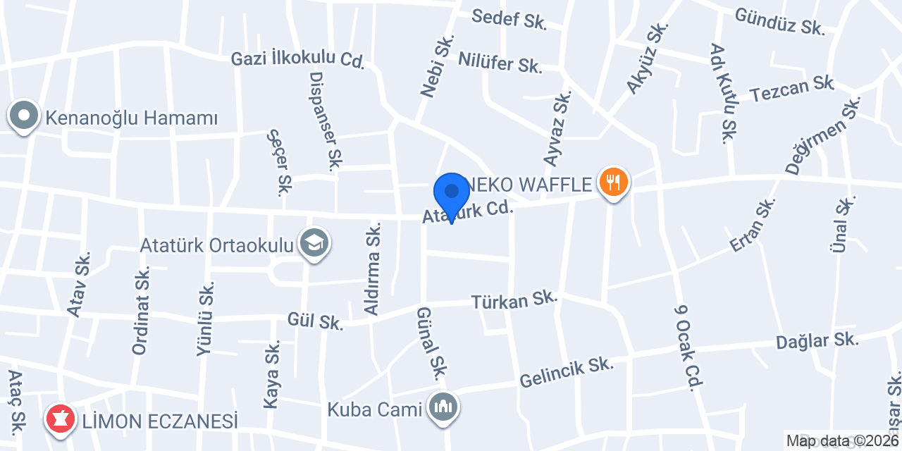 TEKİN ECZANESİ konumu