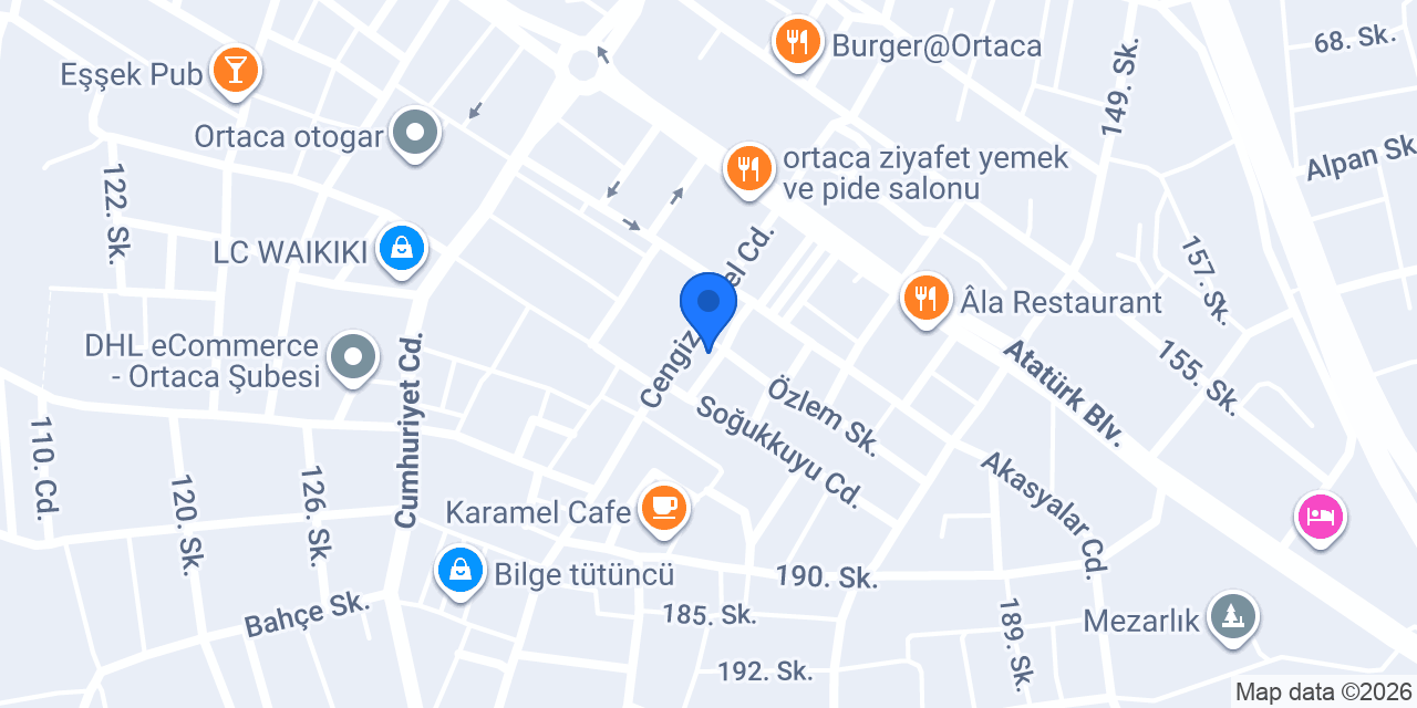 Has Kara Fırın Ekmek Fırını konumu