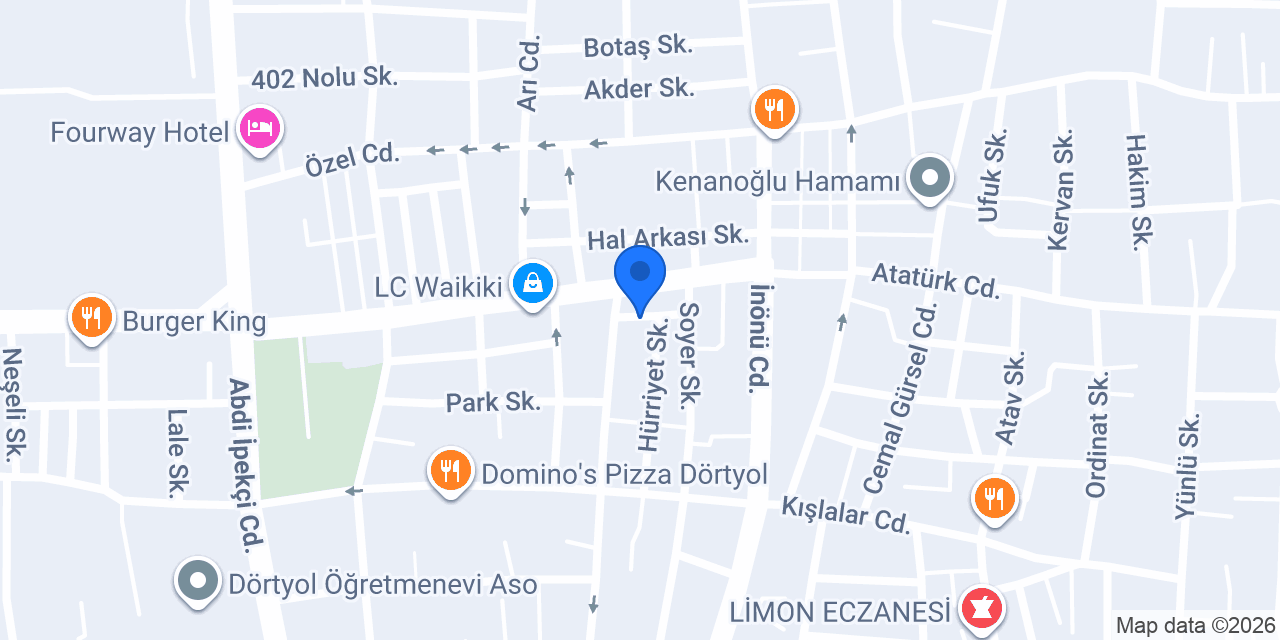 Özkul Esnaf Lokantası konumu