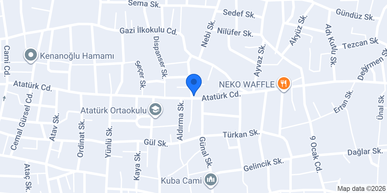 Dörtyol Şifa Sağlık Kabini konumu