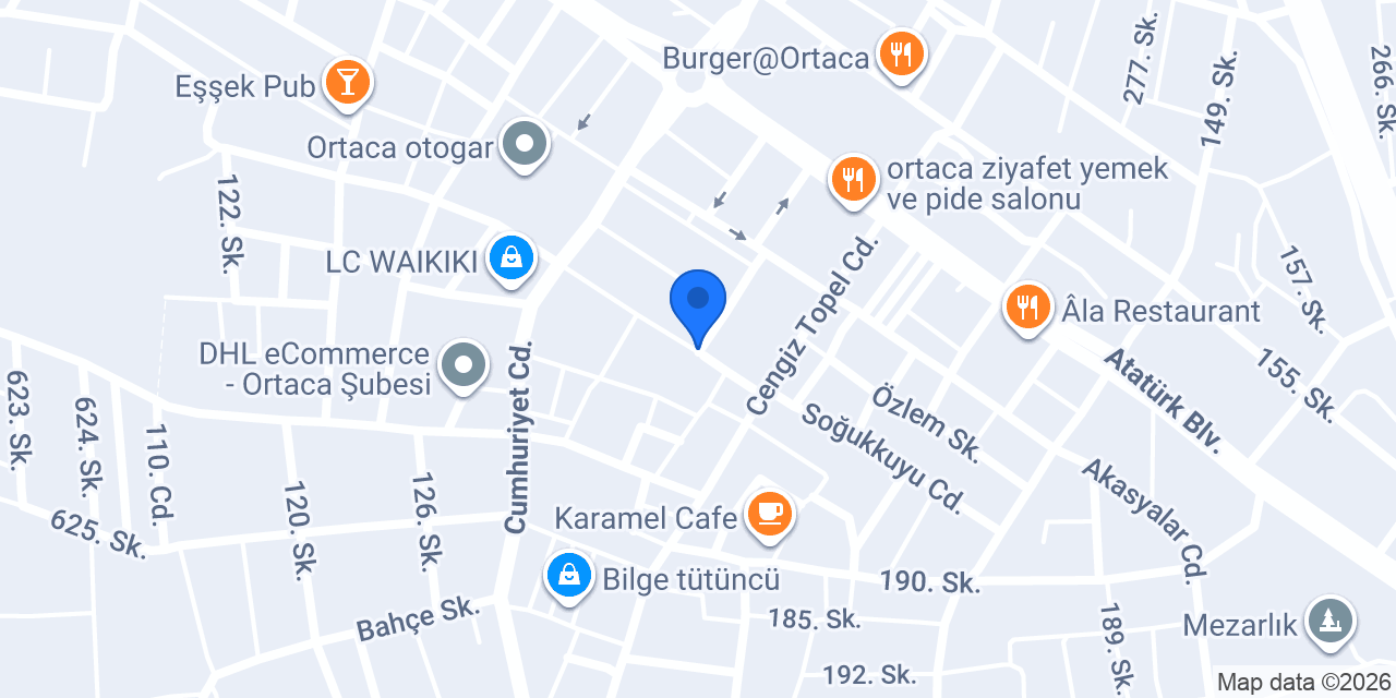 Ortaca Günaydın Emlak konumu