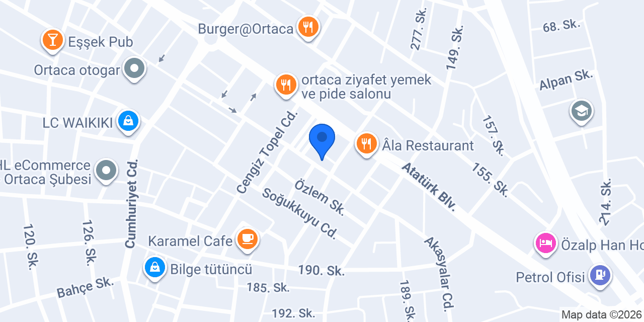 Suat Ustanin Yeri konumu