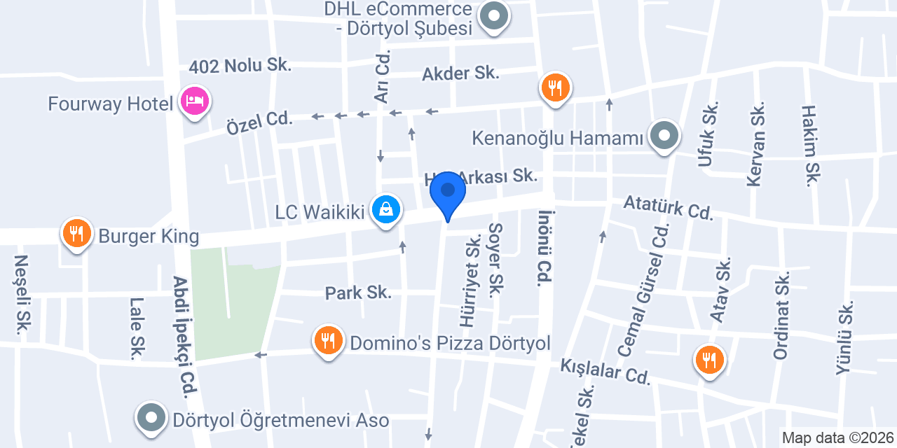 Nejat Döner konumu