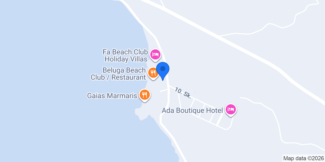 Kumka Beach&Restaurant konumu