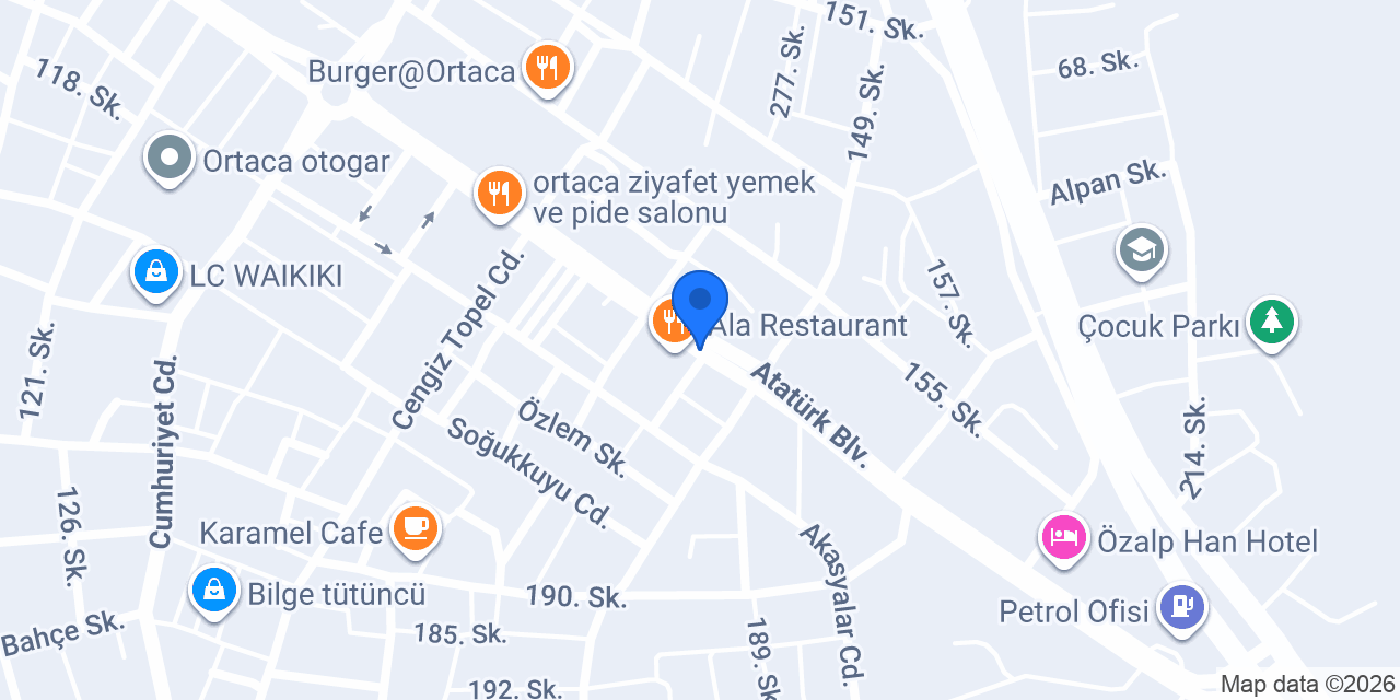 BELKIRAT HUKUK BÜROSU konumu