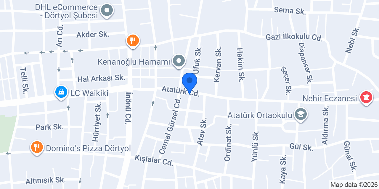 Beyza Piliç Kışla Şubesi konumu