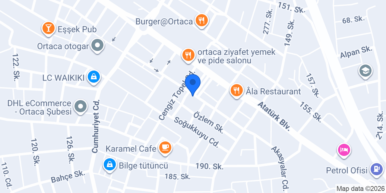 Muğla İhlas Yetkili Servis konumu