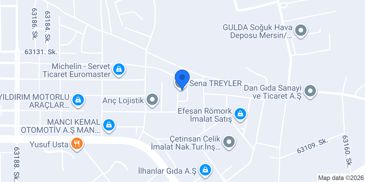 Sena TREYLER konumu