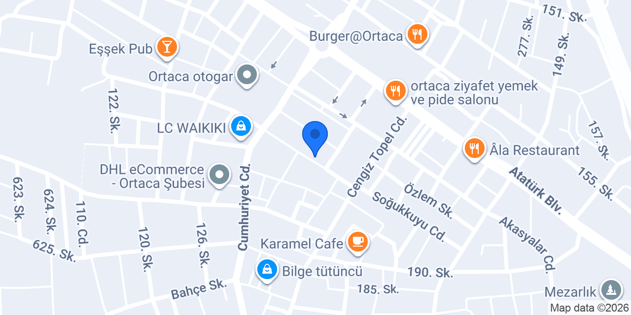 Buğra Gün Butik konumu