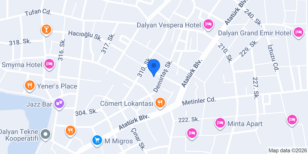 Loya Vita Hotel konumu