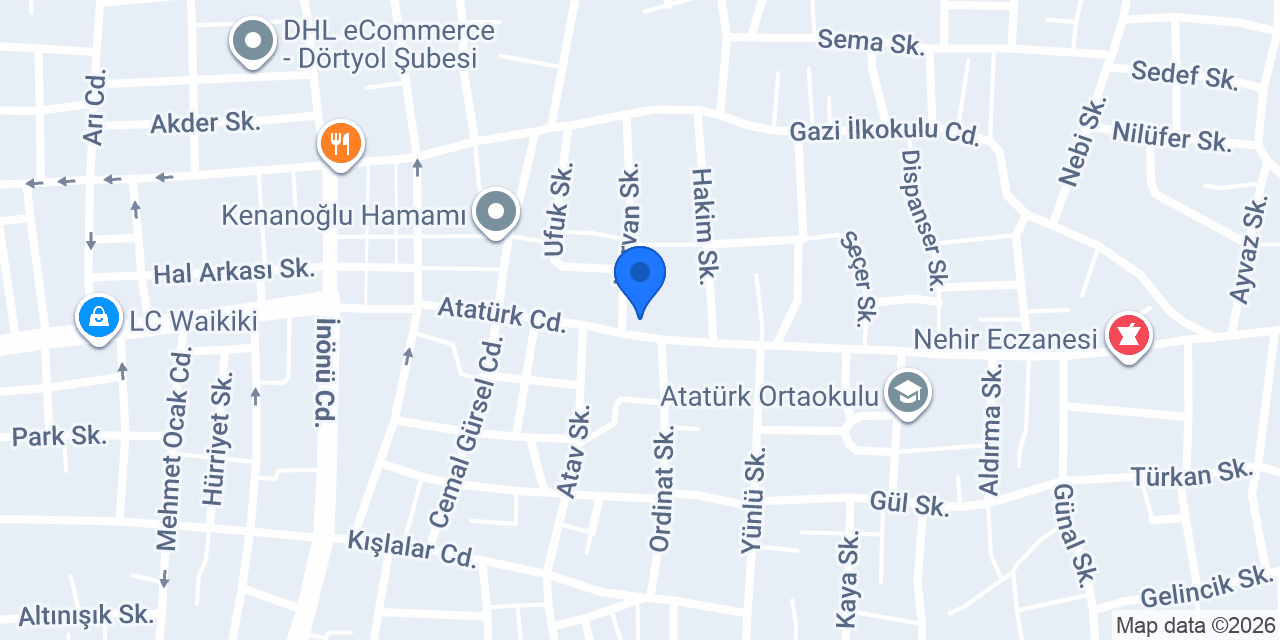 ÇAKMAK GROSS MARKET konumu