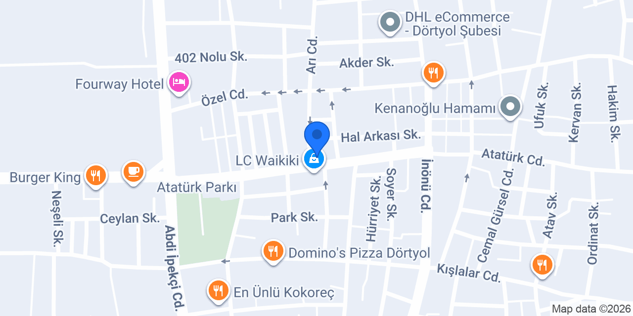 Acıktım Döner konumu