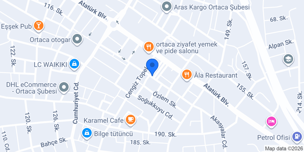 Güneş balık ekmek konumu