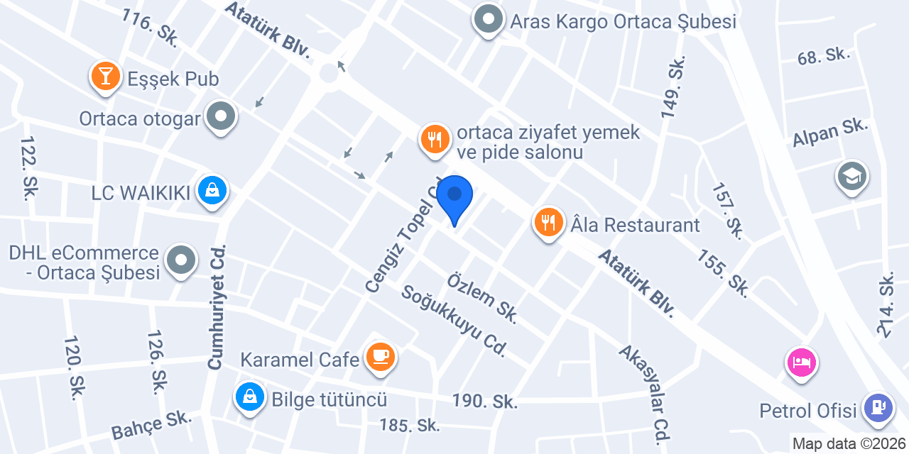 Öz Nazilli Pide Salonu konumu