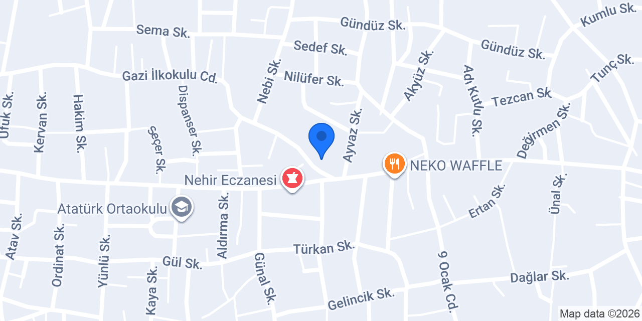 Türkoğlu Eczanesi konumu