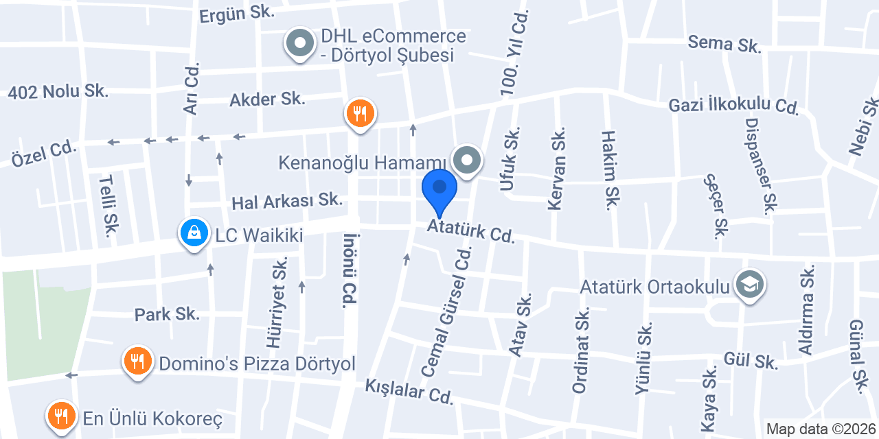VANER İLETİŞİM konumu