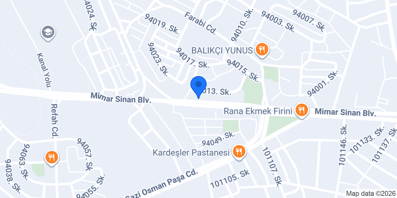 Deniz petshop konumu