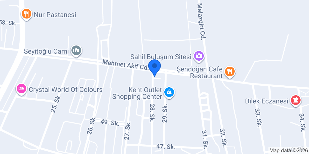 BİKİNİ SHOP konumu