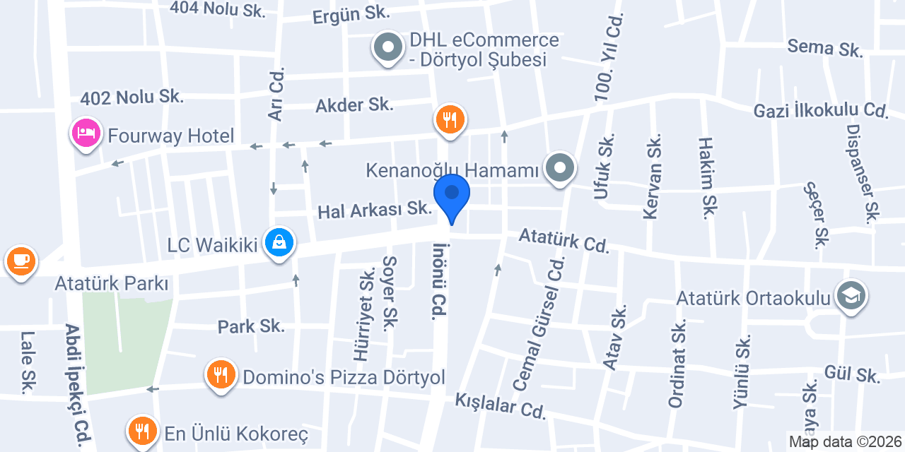 Kıymacı Eczanesi konumu