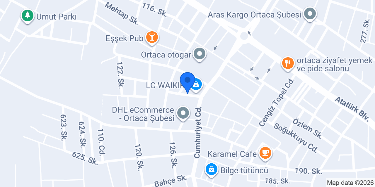 Ortaca Digitürk Bayi konumu