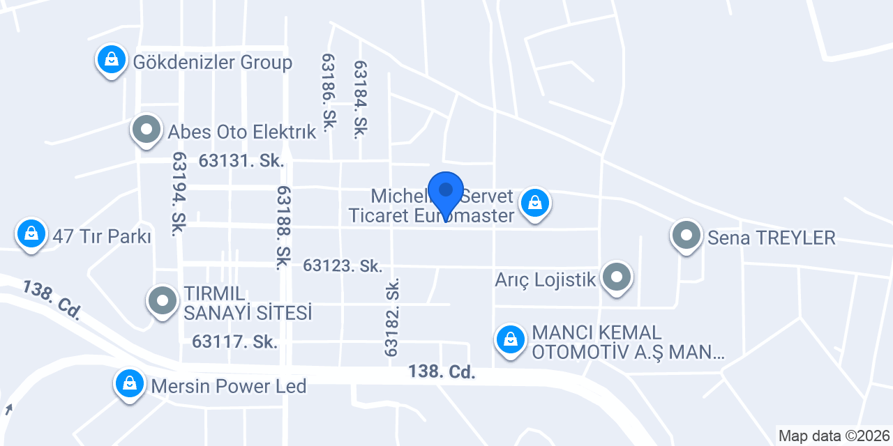 Bilgi Otomotiv konumu