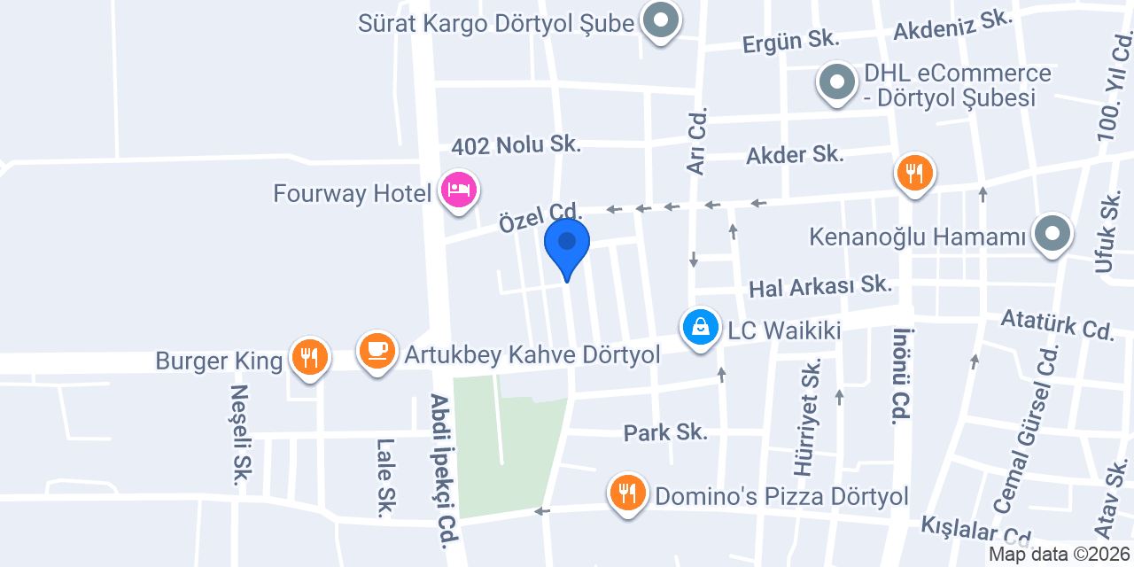 TEKİN KEBAB SALONU konumu