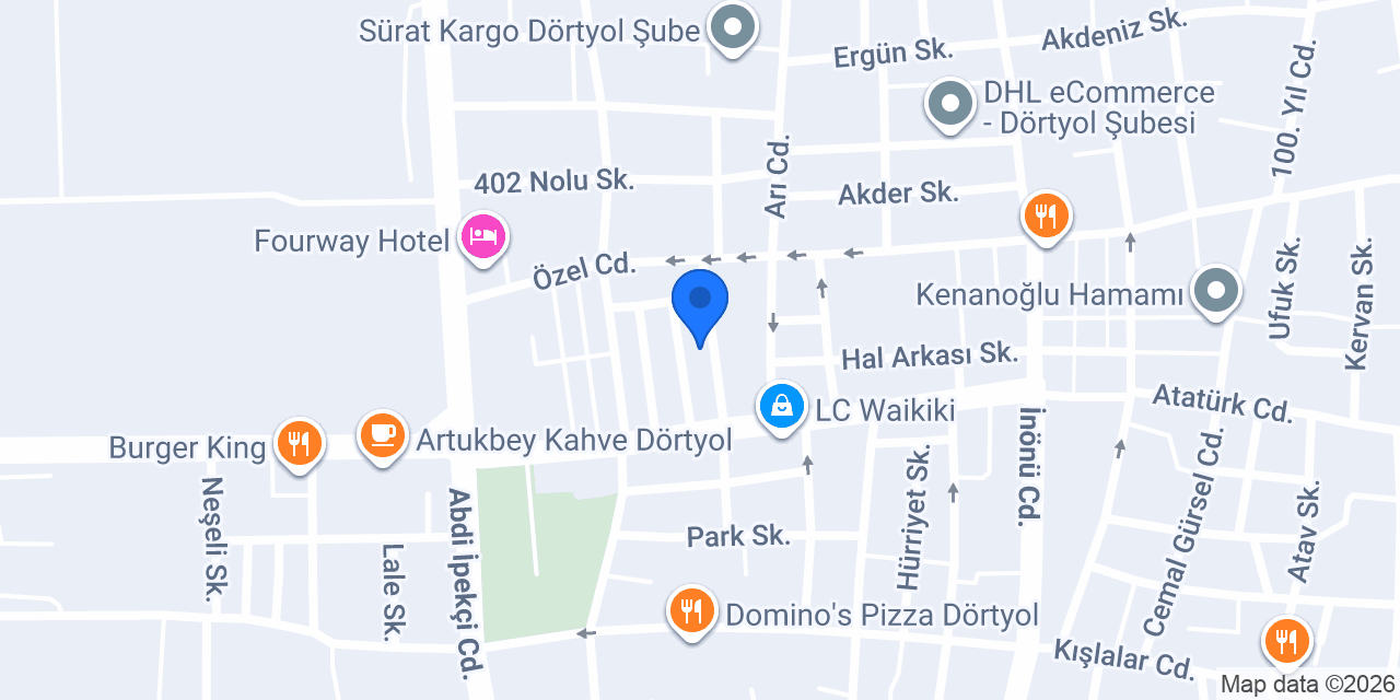Dörtyol Pide Lahmacun Salonu konumu
