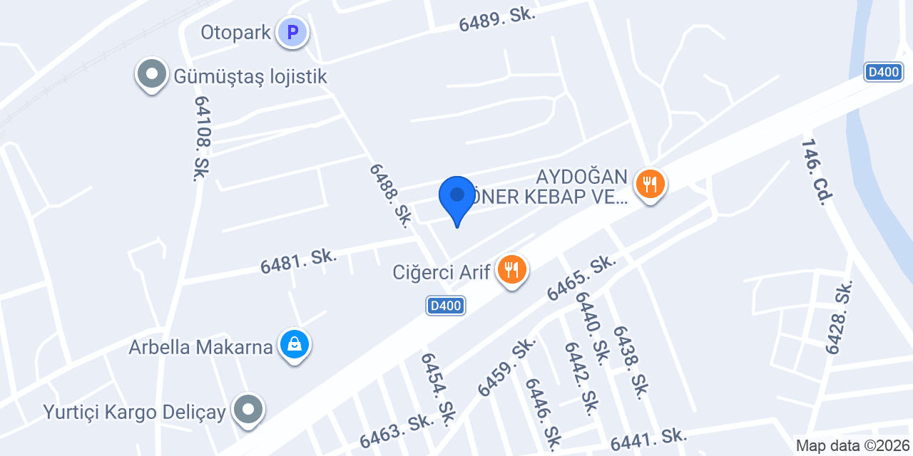 Öz 33 Nakliyat konumu
