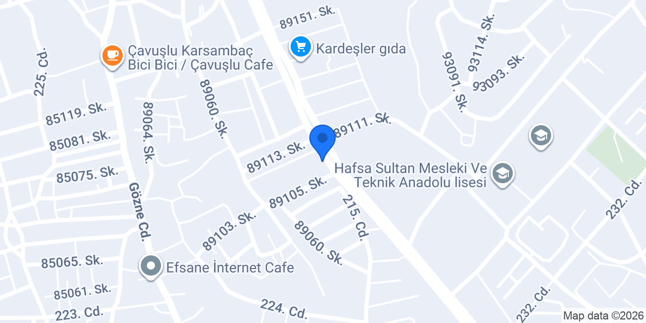 Özel Çavuşlu Sağlık Kabini konumu