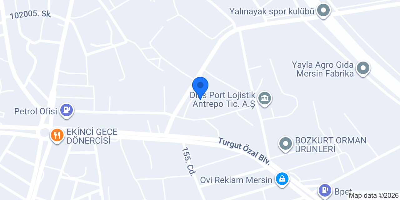 Çimsa Hazır Beton konumu