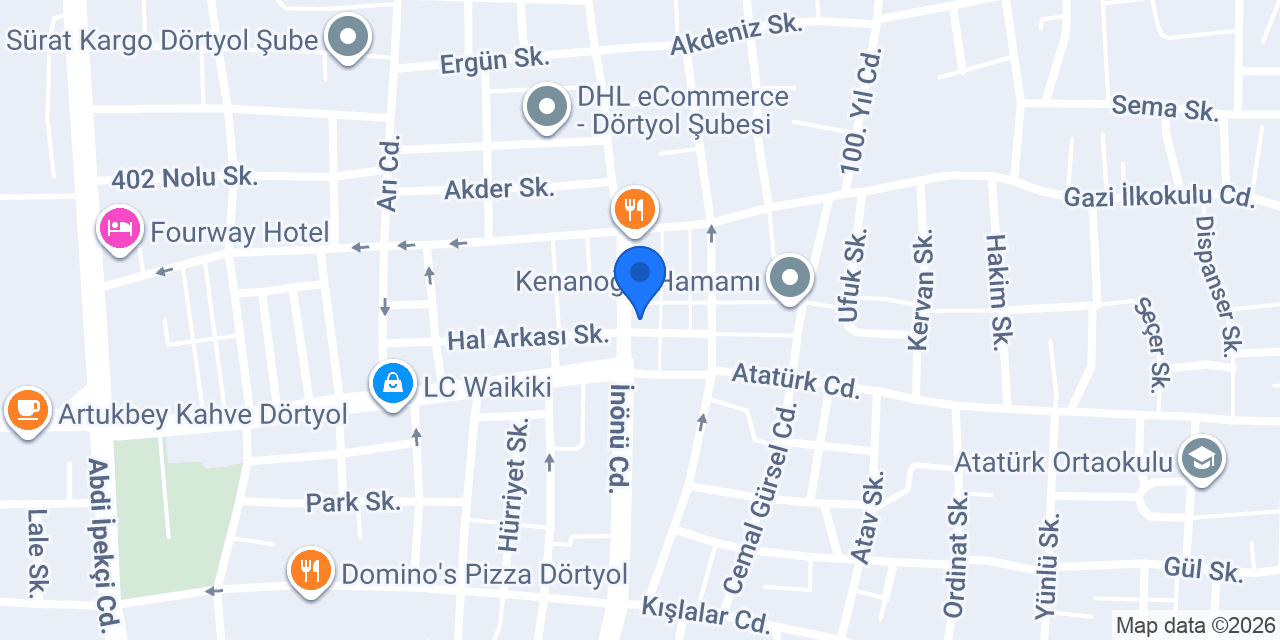 Ocak Eczanesi konumu