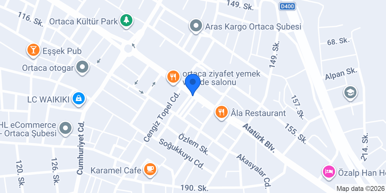 AKÇA HUKUK VE DANIŞMANLIK BÜROSU konumu