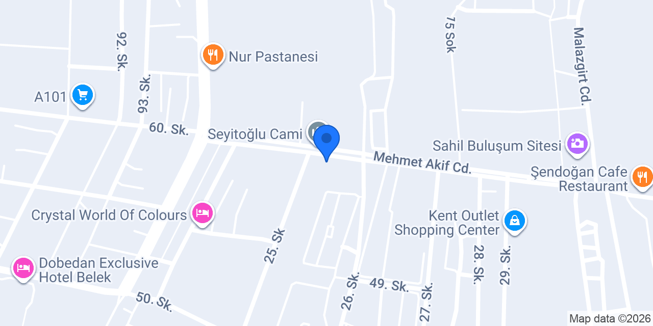 Boğazkent Taksi konumu