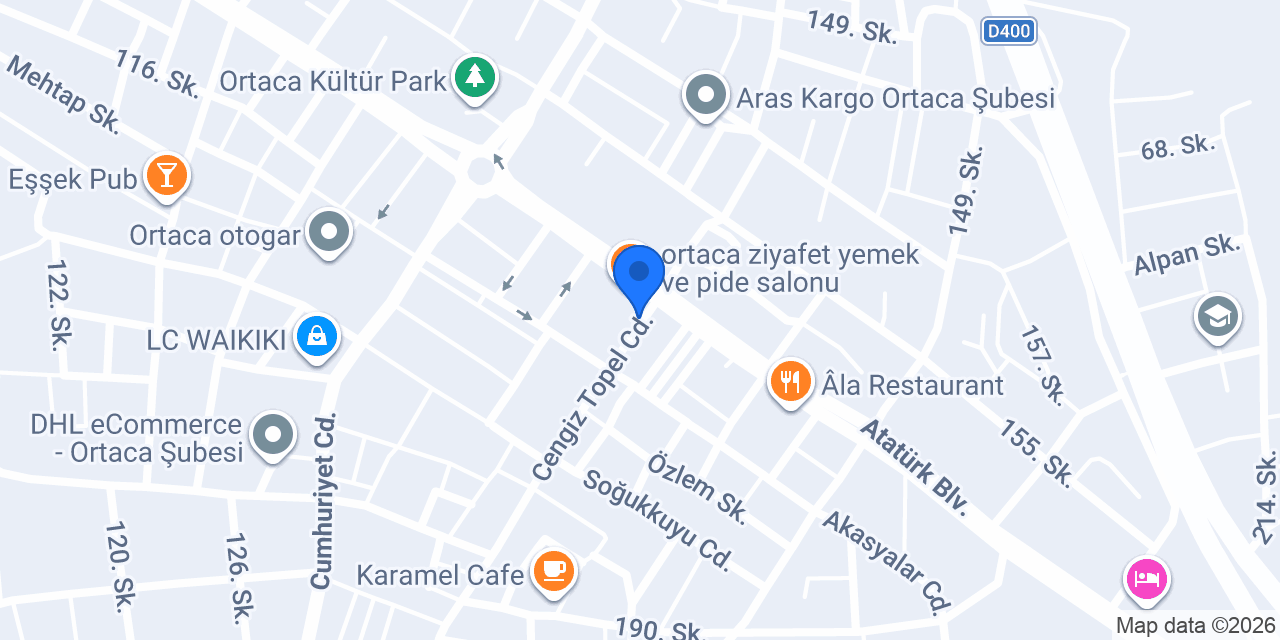İDEAS MİMARLIK MÜHENDİSLİK HARİTA konumu