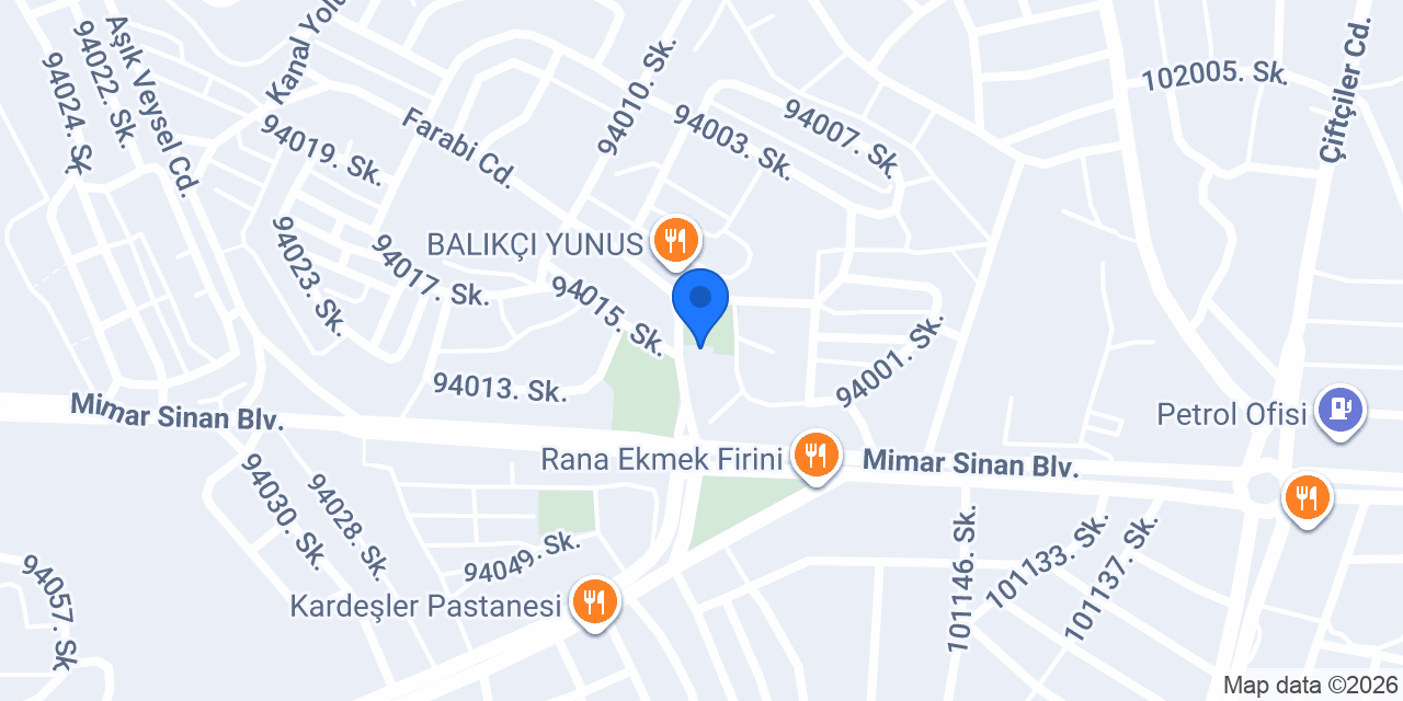 Dr. Nalan Erden Özel Muayenehanesi konumu
