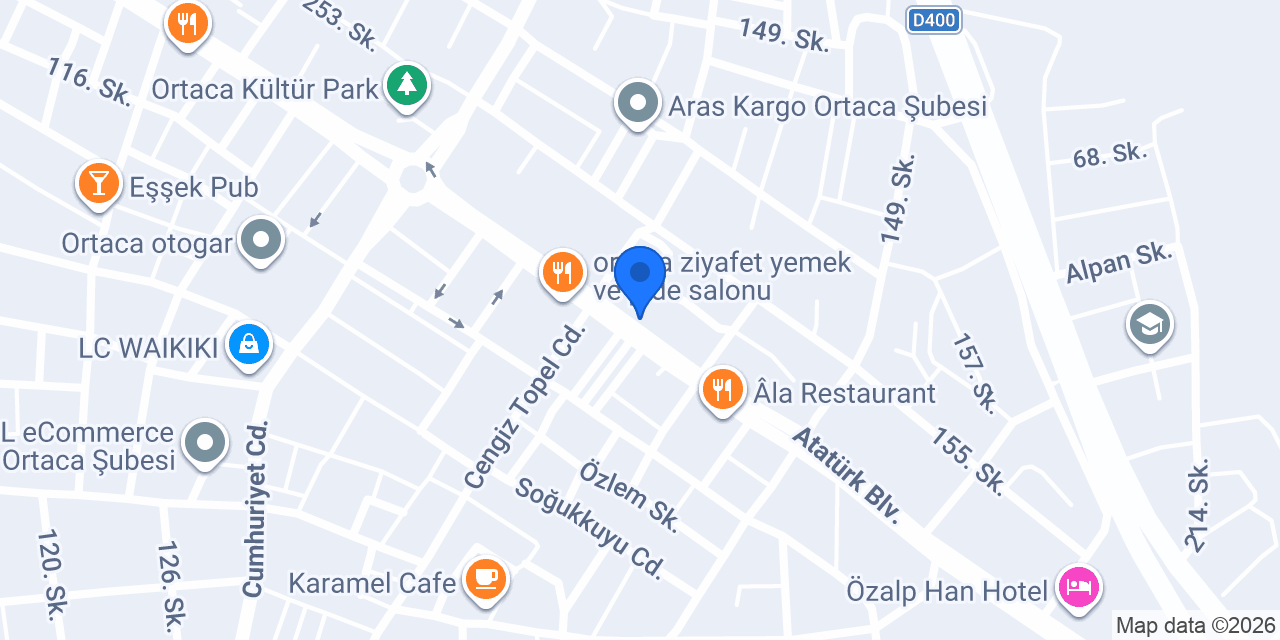 Ortaca Ustalar İnşaat konumu