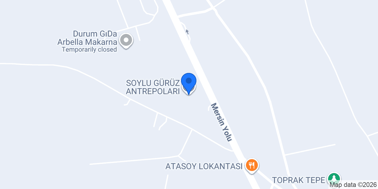 SOYLU GÜRÜZ ANTREPOLARI konumu