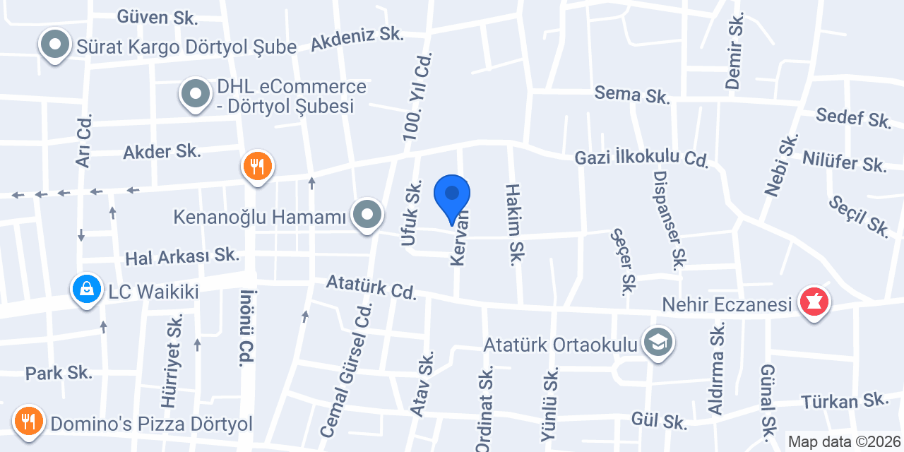 İKA Kurs Merkezi konumu