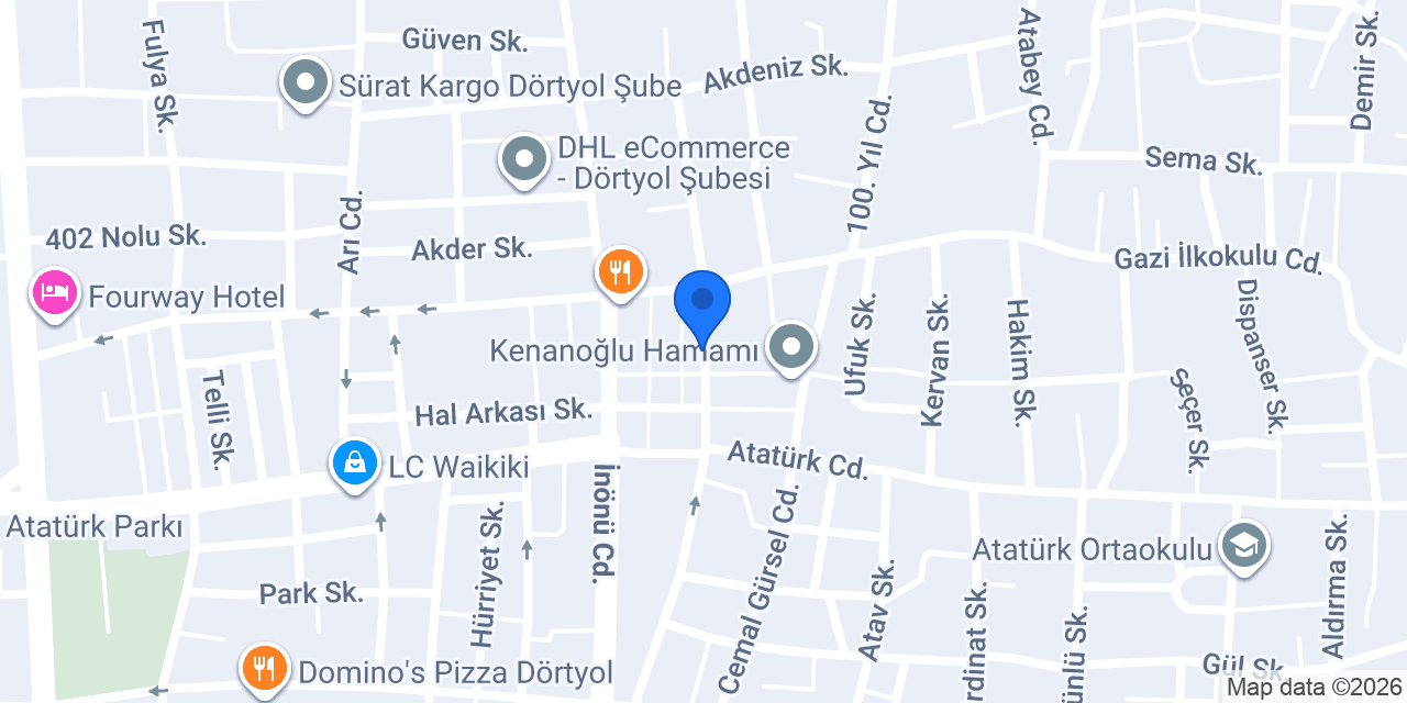 Anadolu EMLAK konumu