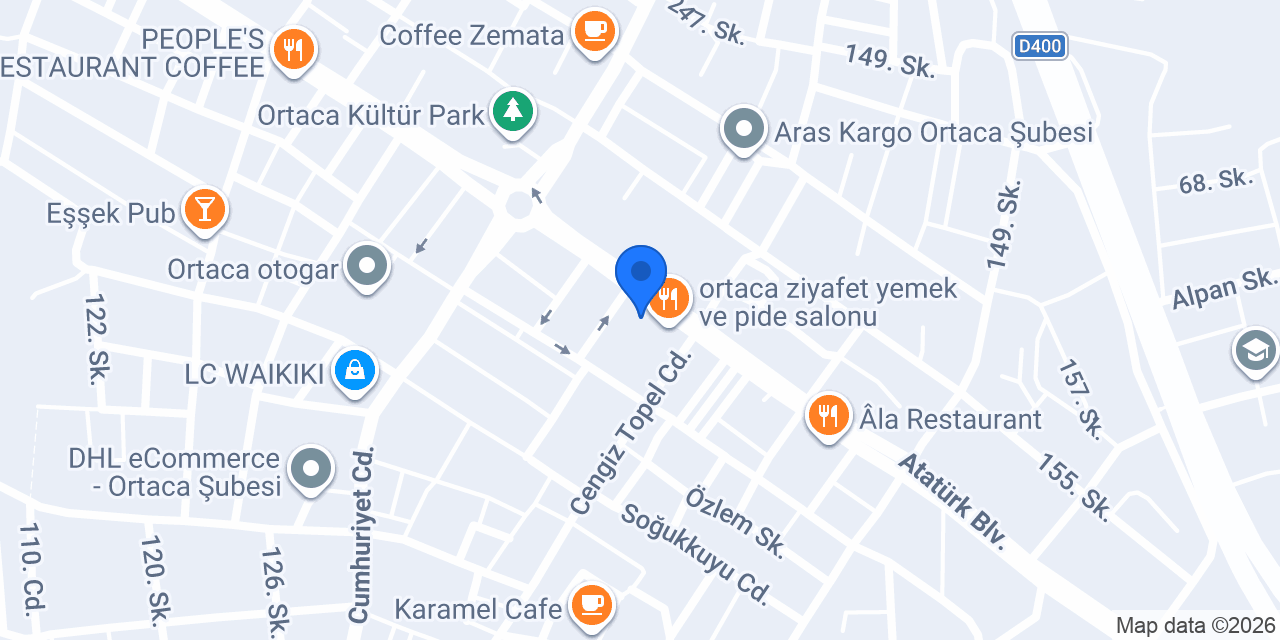 Gua Coffee Company Ortaca konumu