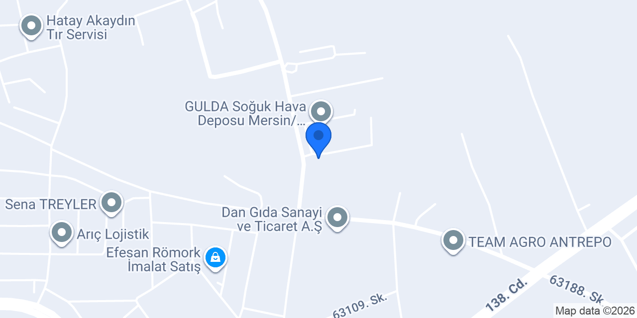 Gülda Bakliyat konumu