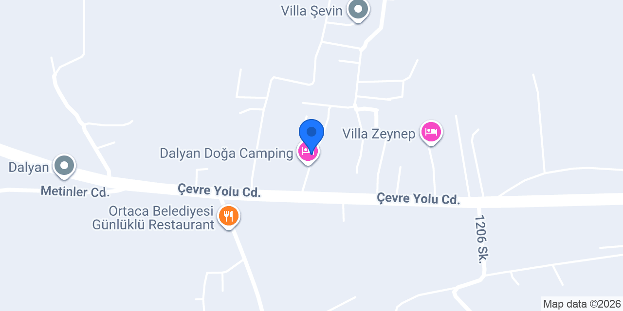 DOĞA CAFE RESTAURANT konumu