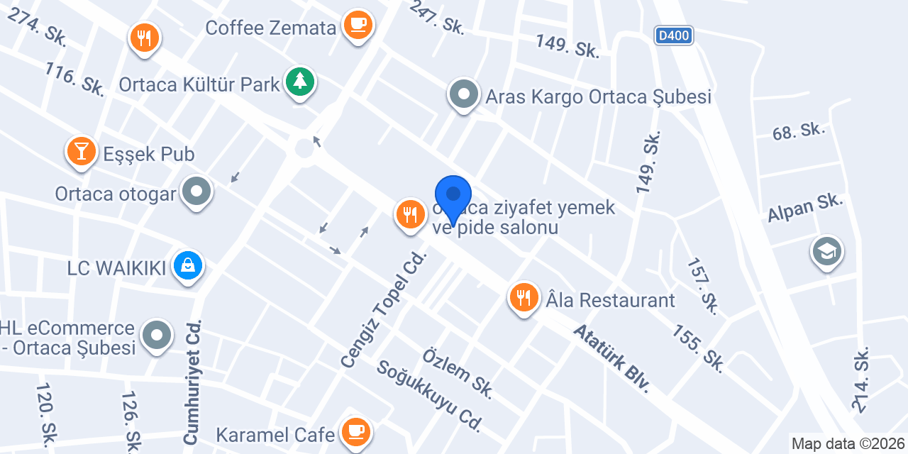 Eylül Kutlar Diş Kliniği konumu