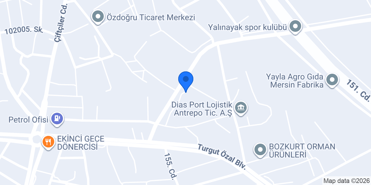 Mersin 51 Metal konumu