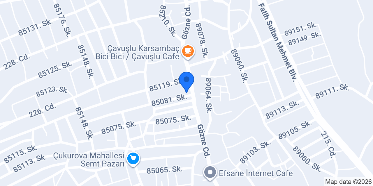KOMAGENE ÇAVUŞLU ÇUKUROVA konumu