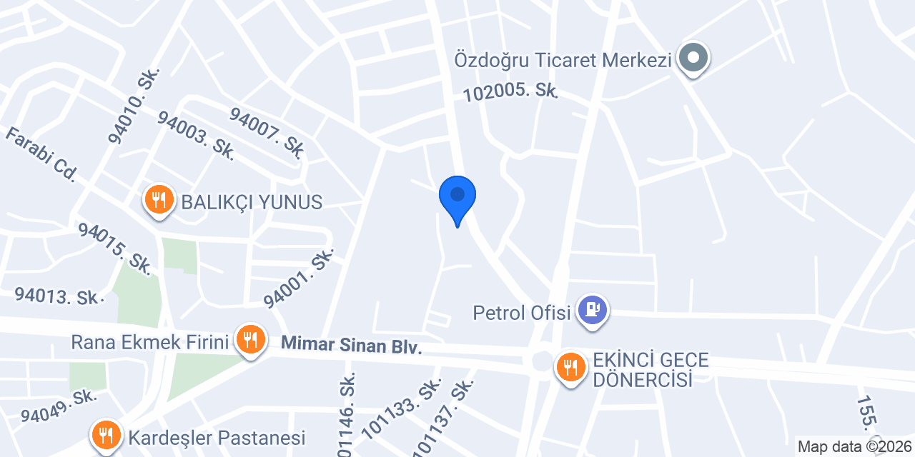 Yalınayak Muhtarlığı konumu